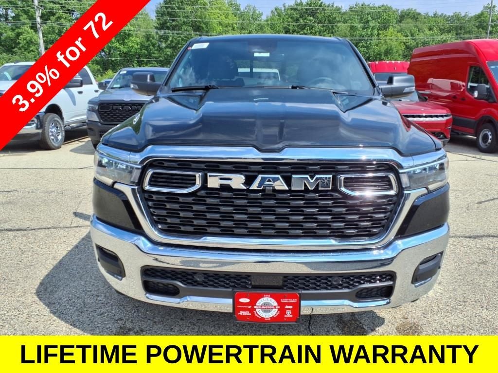 2025 RAM Ram 1500 RAM 1500 BIG HORN QUAD CAB 4X4 6'4' BOX