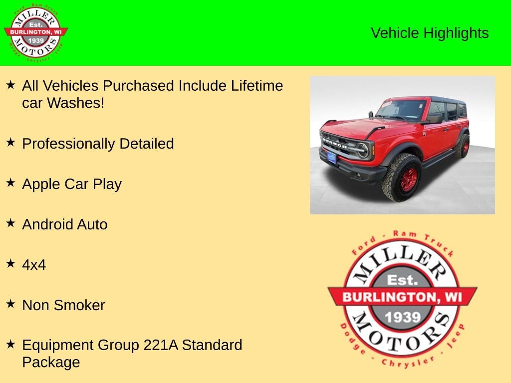 2021 Ford Bronco Big Bend