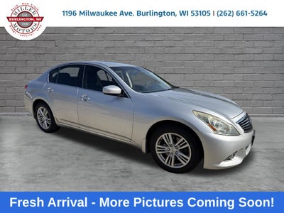 2012 INFINITI G37 X