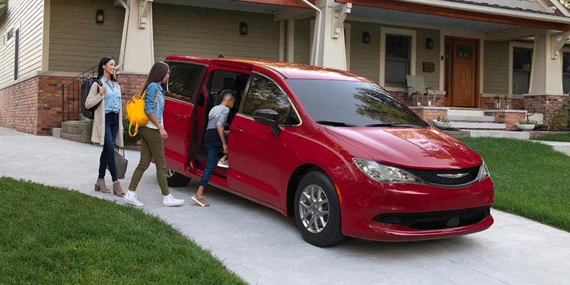Kids getting into 2026 Chrysler Voyager