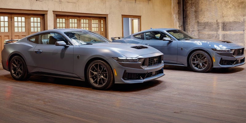 2026 Ford Mustang Side by Side