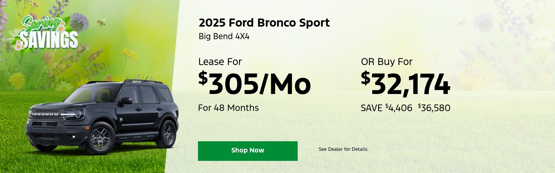 Ford Bronco Offer