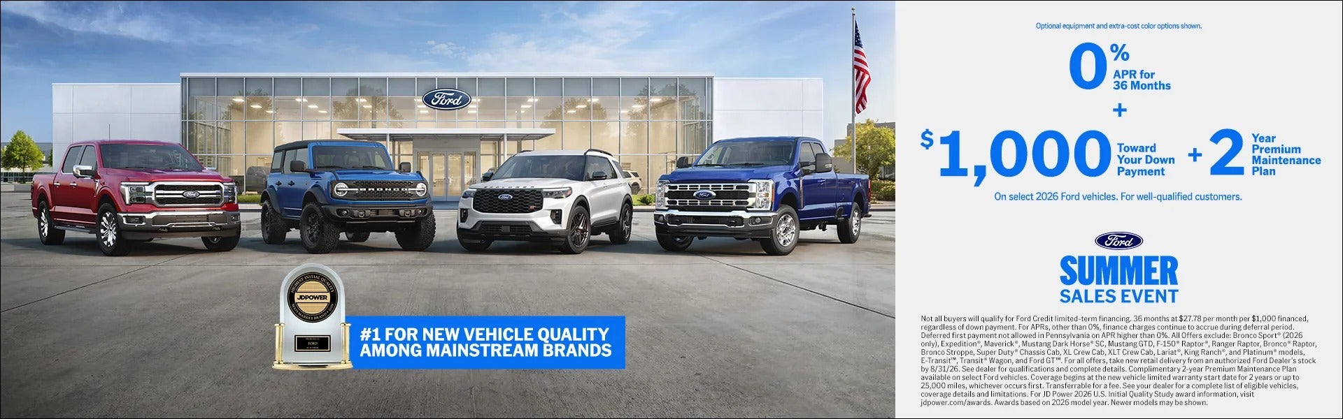 Ford Summer Sales Event At Miller Motors