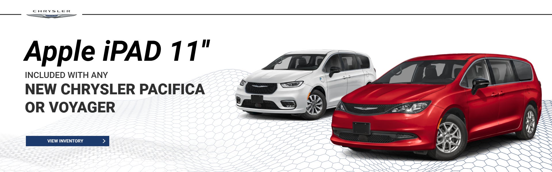 Apple iPad Included with any new Chrysle