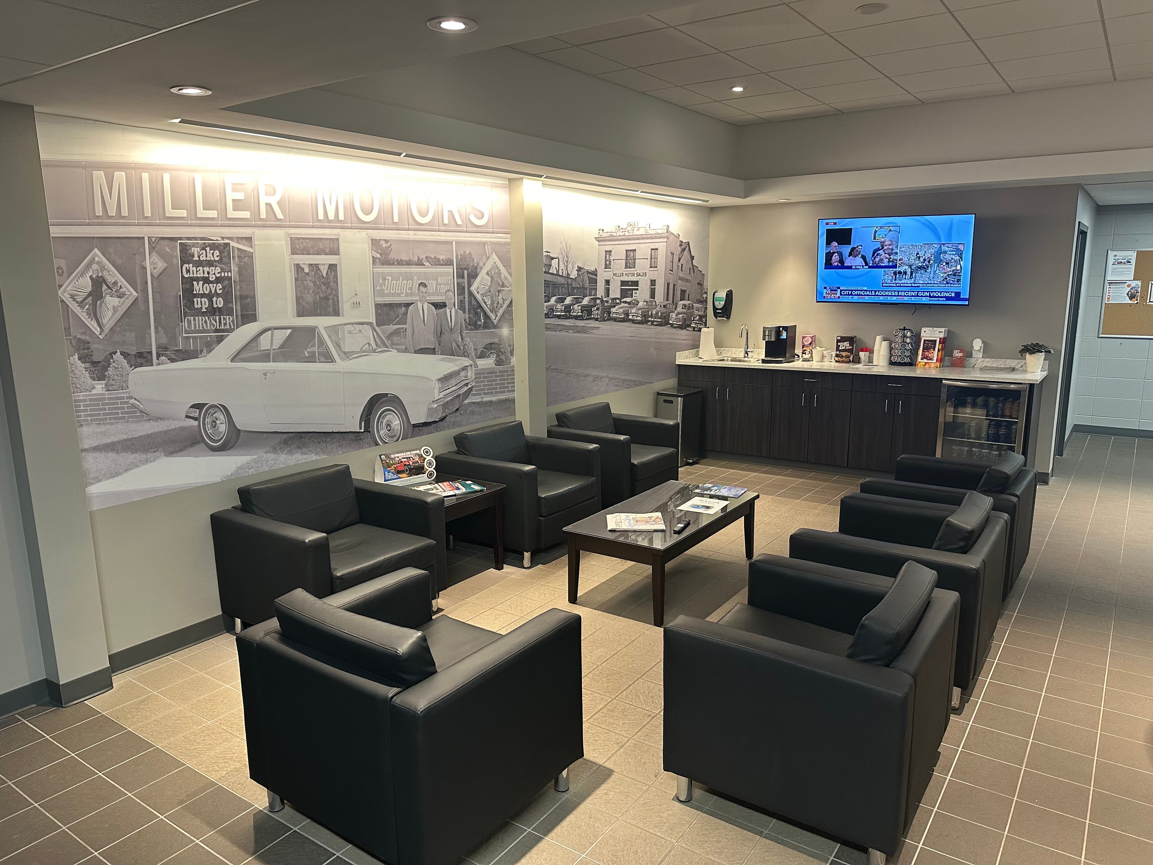 Customer Waiting Area